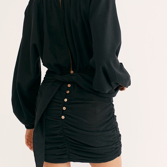 Free People / The Only One Mini Dress - Picture 3 of 3